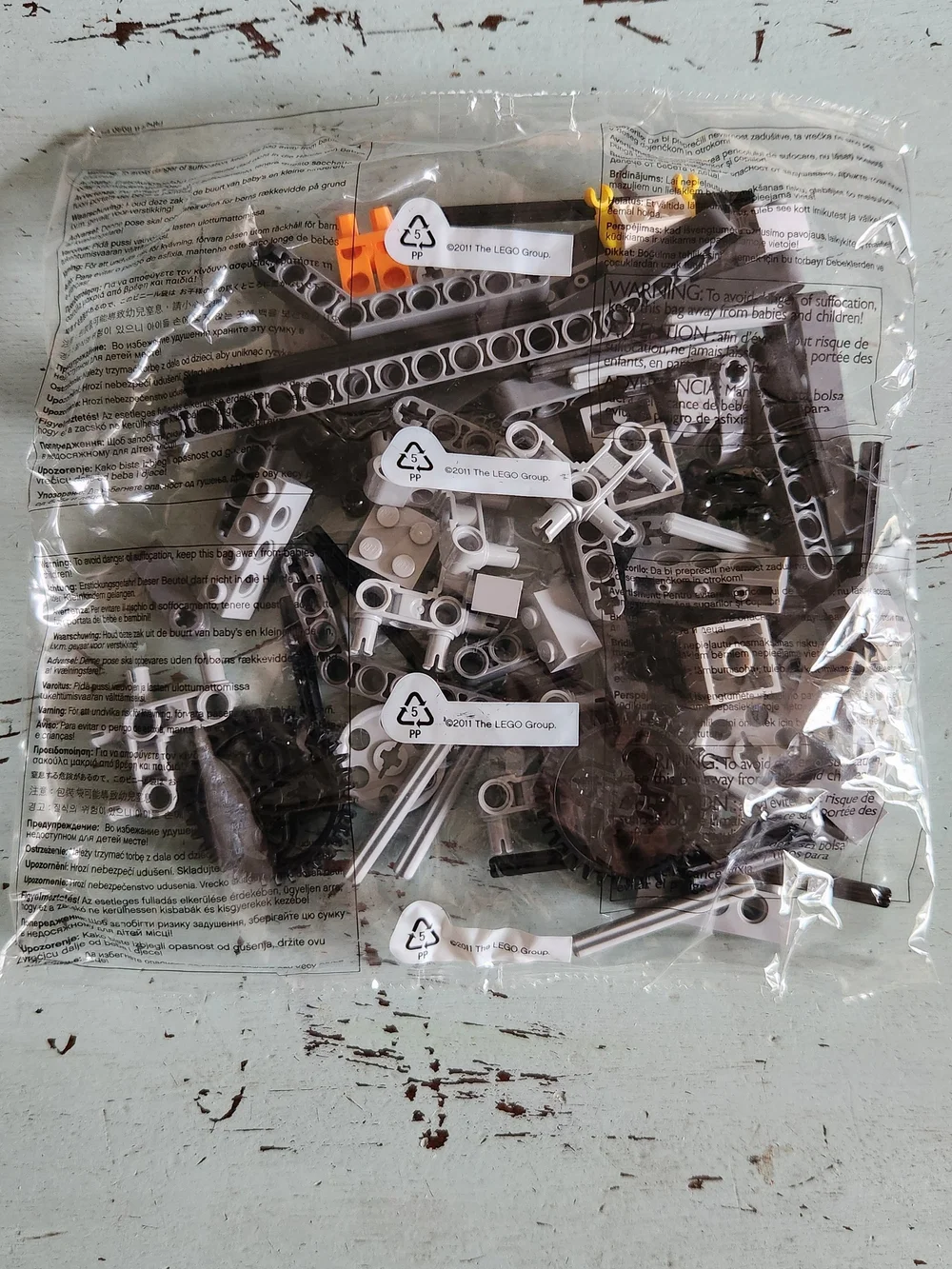 Lego Mindstorms Parts Bag